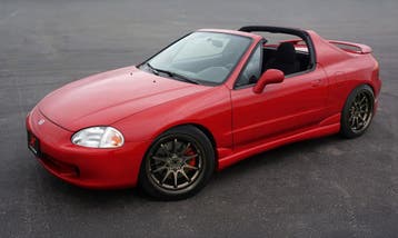 X-Form Side Skirts Glanzend Zwart Honda Del Sol, Ophalen of Verzenden, Nieuw
