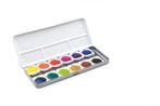 Kangaro K-FI89012 Verftablet 30mm Waterverf Aquarel 12 Stuks, Hobby en Vrije tijd, Verzenden, Nieuw, Overige typen