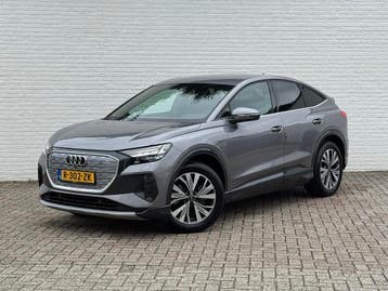 Zakelijke Lease |  Audi Q4 Sportback e-tron 35 Advanced edit, Automaat, Stof, Gebruikt, Zwart