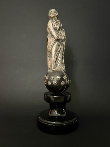 Beeldje, Vierge Immaculée - 26 cm - .915 zilver