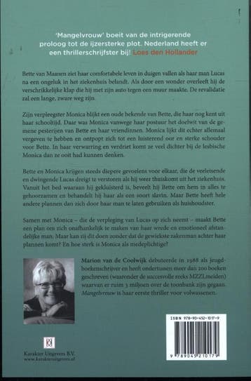 Mangelvrouw 9789045210179 Marion van de Coolwijk, Verzenden, Zo goed als nieuw, Marion van de Coolwijk