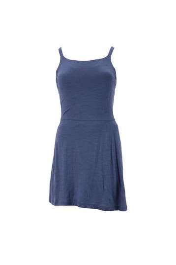 Icebreaker Jurk in maat S Blauw, Kleding | Dames, Truien en Vesten, Icebreaker, Verzenden, Zo goed als nieuw, Blauw
