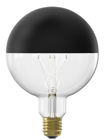 OP=OP Calex LED Kopspiegel Zwart G125 E27 4W 200lm 1800K..., Ophalen of Verzenden, Nieuw
