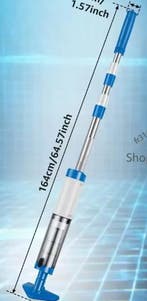 Oplaadbaar Draadloos Handheld Zwembad Aquarium Spa Hot Tub, Verzenden, Nieuw