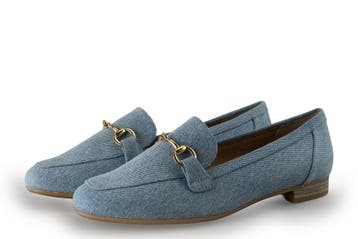 Marco Tozzi Loafers in maat 40 Blauw, Kleding | Dames, Schoenen, Overige typen, Marco Tozzi, Zo goed als nieuw, Verzenden