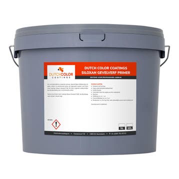 DCC Siloxan Gevelverf Primer RAL 7016 | Antracietgrijs 10L, Nieuw, Verf, Grijs, Verzenden
