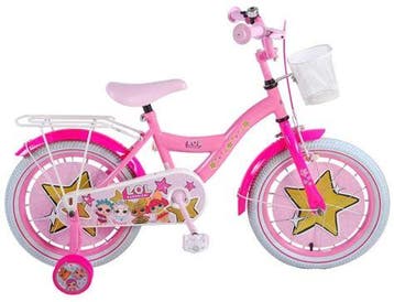 LOL Surprise Kinderfiets - Meisjes - 16 inch - Roze - Twee H, Overige merken, Zijwieltjes, 16 tot 20 inch, Nieuw