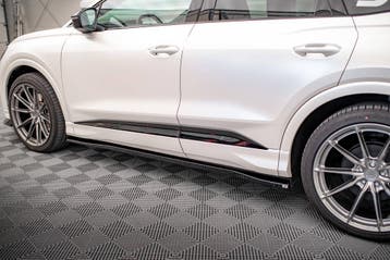 Side Skirts Diffusers Audi Q4 e-tron Sportback S-line Mk1, Verzenden, Nieuw