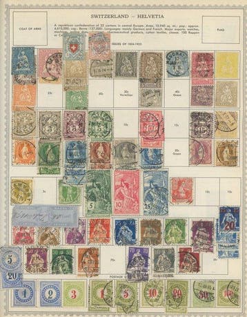 Zwitserland 1854 - Zwitserland - Samen sinds de klassieken, Gestempeld