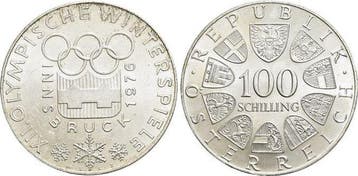 100 Schillig 1976 Haus Habsburg / Österreich 2 Republik Ö., Postzegels en Munten, Verzenden
