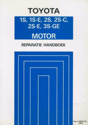 1986 Toyota Carina II/Celica/Camry motor reparatiehandboek, Verzenden