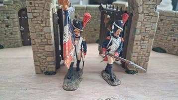 King & Country - Tinnen soldaat - NA058 Guard Officer with, Nieuw