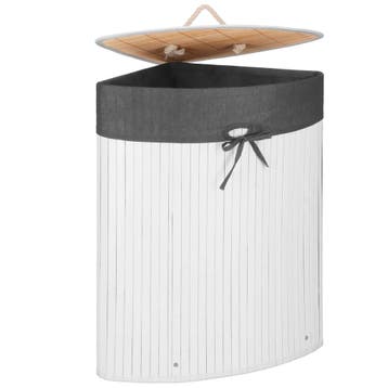 Wasmand | Hoekmand | 60 Liter | Wit, Ophalen of Verzenden, Nieuw
