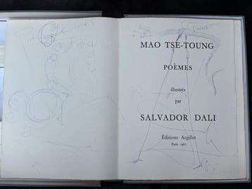 Signé ; Salvador Dalí / Mao Tse-Toung - Poèmes [amplio