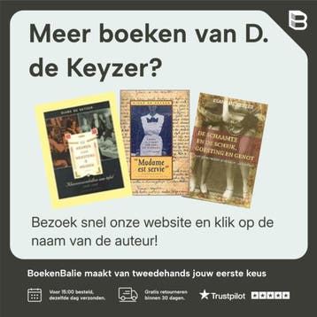 Madame est servie - D. de Keyzer 9789056170110, Boeken, Verzenden, Gelezen, D. de Keyzer