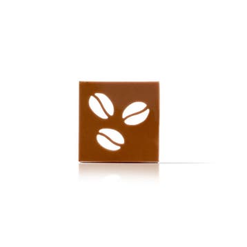 Dobla Chocoladedecoratie Vierkant Koffieboon (180 stuks), Verzenden, Nieuw