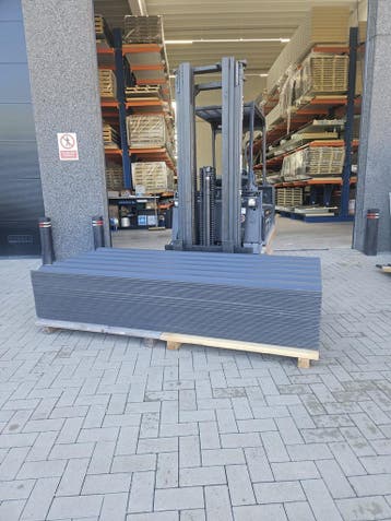 Eternit, Golfplaat, Vezelcement, Donkergrijs - goedkoop, Verzenden, Nieuw, Overige materialen, Minder dan 20 mm