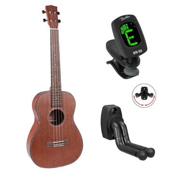 Korola UKB-210 Bundel Performer Series Bariton Ukulele, Ophalen of Verzenden, Nieuw