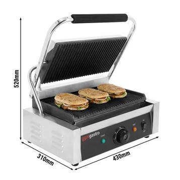 GGM Gastro | Contactgrill - 2800W - platen: boven & onder |, Verzenden, Nieuw