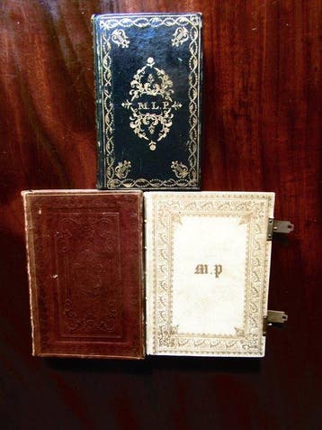 Clerc Milano - Tre belle legature ottocentesche - 1820-1843