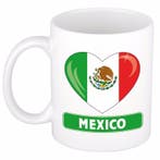 I love Mexico mok / beker 300 ml - Mexico versiering, Ophalen of Verzenden, Nieuw