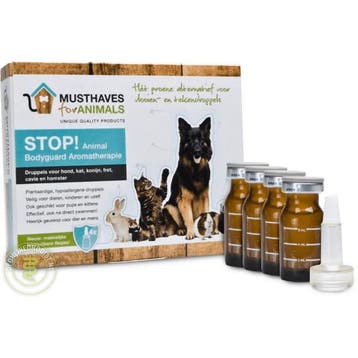 Stop! animal bodyguard 4x8ml, Verzenden, Nieuw
