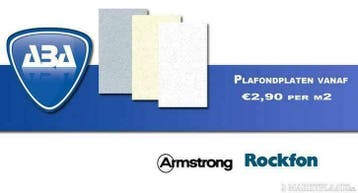 systeemplafondplaten, Verzenden, Nieuw
