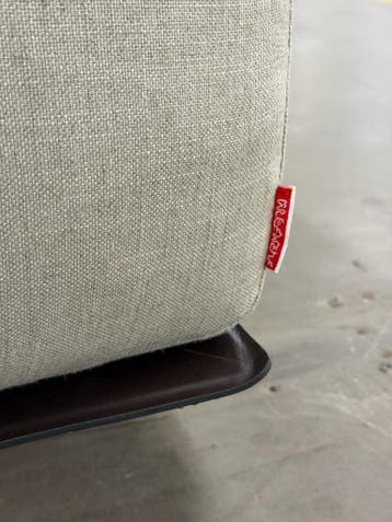 Flexform Softdream Bank | Ottoman | NIEUWSTAAT + Garantie, Driepersoons, 75 tot 100 cm, Ophalen of Verzenden, Zo goed als nieuw