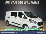 Ford Transit Custom | 2.0 TDCI 130pk L2H1 Dubbele Cabine, Auto's, Gebruikt, Euro 6, Wit, Dealer onderhouden
