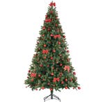 Kunstkerstboom Prancer, spuitgietnaalden - 210 cm, Verzenden, Nieuw