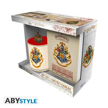 Harry Potter Hogwarts Gift Set (Sleutelhanger, Mok & Noteboo, Ophalen of Verzenden, Nieuw