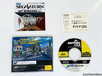Sega Saturn - Daytona USA + Reg. Card - Japan, Verzenden, Gebruikt