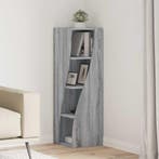 vidaXL Hoekkast Grijs Sonoma 32x32x102cm Bewerkt hout, Verzenden, Nieuw