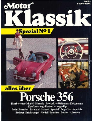 MOTOR KLASSIK SPEZIAL No1, ALLES ÜBER PORSCHE 356, Boeken, Nieuw, Porsche, Author