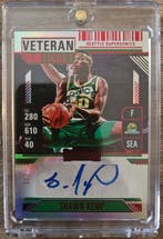 Panini Contenders, Veteran Ticket Shawn Kemp 3/7 Gesigneerde, Nieuw