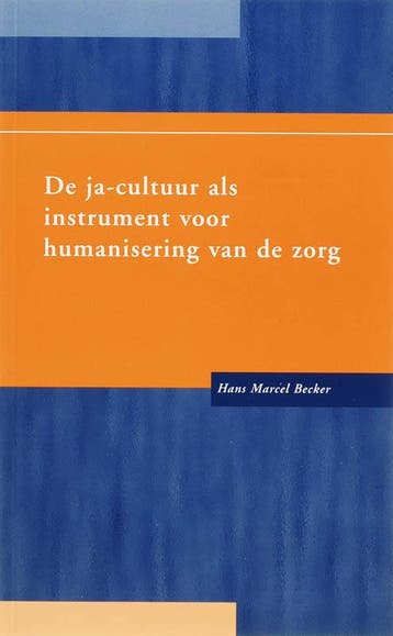 JA-CULTUUR ALS INSTRUMENT VOOR HUMANISER - H.M. Becker, Verzenden, Zo goed als nieuw, H.M. Becker