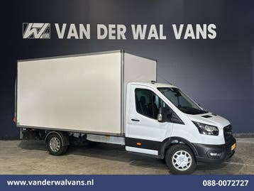 Ford Transit | 2.0 TDCI 131pk Bakwagen Laadklep Euro6 Airco, Gebruikt, Euro 6, Wit, Dealer onderhouden