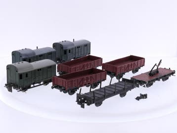 Schaal H0 Trix Express 20/66 (405), 3441, 3451 en 3454 se..., Gebruikt, Gelijkstroom, Overige typen, Ophalen of Verzenden