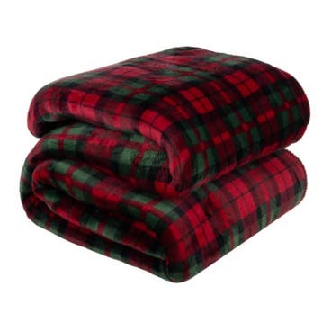 Ruhhy Dubbelzijdige Plaid – Warme Flanellen Deken, 160x20., Ophalen of Verzenden, Nieuw