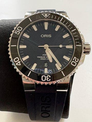 Oris - Aquis - Zonder minimumprijs - 01 733 7730 4135 -, Sieraden, Tassen en Uiterlijk, Nieuw