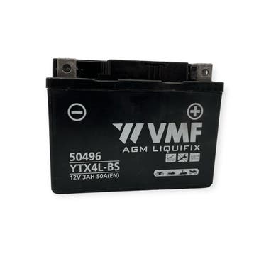 Accu VMF PowerSport MF YTX4L-BS  (DTX4L-BS/ NTX4L-BS/ 50496), Fietsen en Brommers, Brommeronderdelen | Scooters, Verzenden, Nieuw