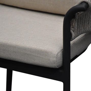 Suns Santorini dining tuinstoel  matt royal grey - camel, Ophalen of Verzenden, Nieuw