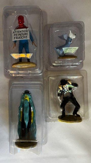 Moulinsart - Tintin - Ensemble de 4 figurines Tintin, Boeken, Nieuw