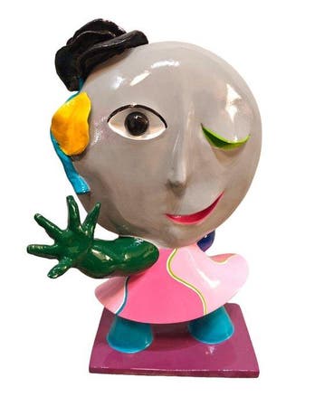 Juan García Ripollés (1932) - Mujer Timida, Antiek en Kunst