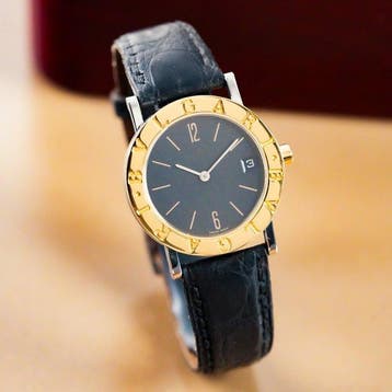 Bvlgari - Bulgari 18k Gold Two Tone Case - BB30SGLD - Heren, Nieuw