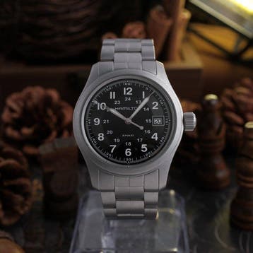 Hamilton - Khaki Field - Zonder minimumprijs - H684112 -, Nieuw