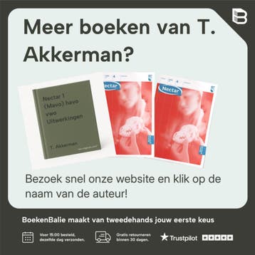 Nectar 1 havo/vwo leerboek 9789001628147 T. Akkerman, Boeken, Verzenden, Gelezen, T. Akkerman