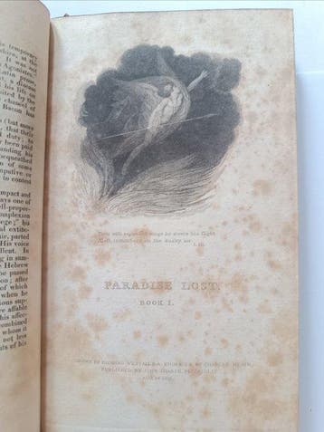 John Milton/Richard Westall - Paradise Lost/Paradise, Antiek en Kunst