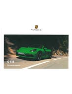 2021 PORSCHE 718 BOXSTER | CAYMAN HARDCOVER BROCHURE, Nieuw, Porsche, Author