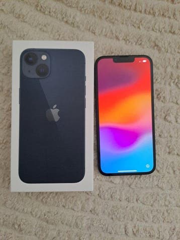 Apple IPhone 13 noir 128 Go - Mobiele telefoon - In, Nieuw